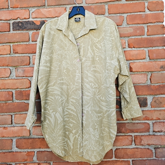 Vintage Judy Knapp California Classics Floral Print Button-Front Shirt| M Fit - Picture 2 of 15